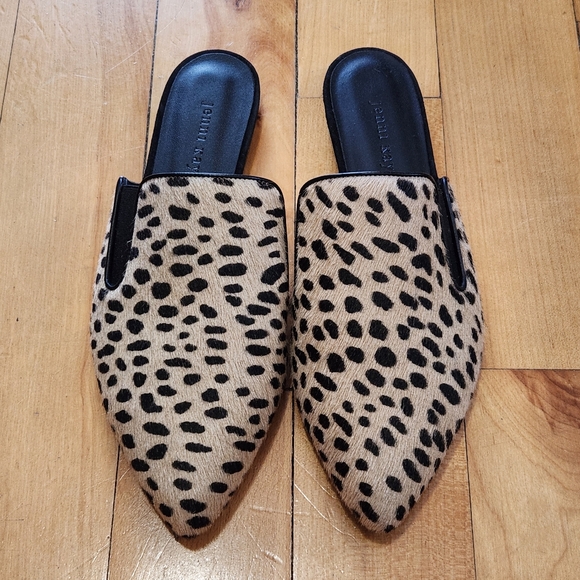 Jenni Kayne Pony Hair Cheetah Mule - 39 - Picture 6 of 12